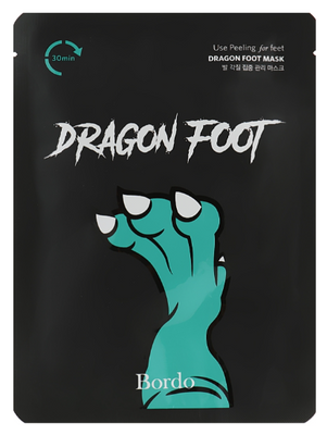 Охлаждающие пилинг-носки для ног Bordo Cool Dragon Foot Peeling Mask ДТ29 фото