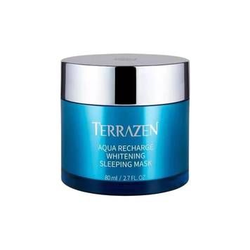 Інтенсивно зволожувальна нічна маска з відбілювальним ефектом Terrazen Aqua Recharge Whitening Sleeping Mask, 80 мл 14042 фото