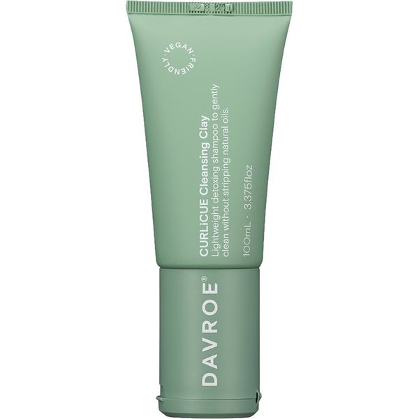 Детокс-шампунь с глиной DAVROE Curlicue Cleansing Clay Shampoo 100 мл для волнистых волос ВД6 фото