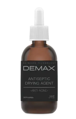 Антисептична присушка «Анти-акне» Demax Antiseptic Drying Agent, 50 ml 94 фото