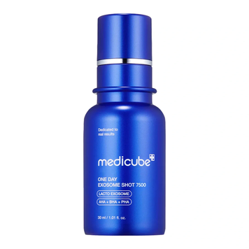 Интенсивная сыворотка с экзосомами и спикулами для сужения пор Medicube One Day Exosome Shot Pore Ampoule 7500 1308 фото