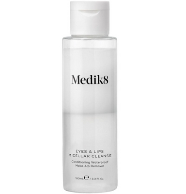 Міцелярний засіб для видалення водостійкого макіяжу Medik8 Eyes-Lips micellar cleanse, 100 ml 713 фото