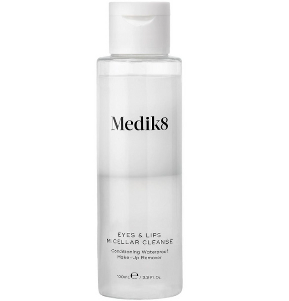 Мицеллярное средство для удаления водостойкого макияжа Medik8 Eyes-Lips micellar cleanse, 100 ml Г19 фото