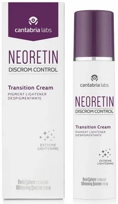 Омолоджуючий крем-транзит з ретинолом Cantabria Neoretin Discrom Control Transition Cream, 50 ml 294 фото