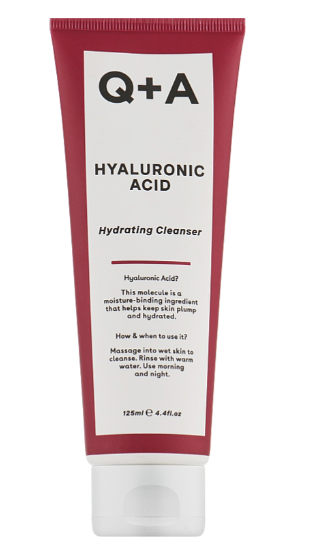 Гель для умывания с гиалуроновой кислотой Q+A Hyaluronic Acid Cleansing Gel, 125 ml В30 фото