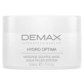 Масажна суфле-маска аква-філер Demax Hydra Optima Massage Souffle Mask Agua Filler System, 200 ml 344 фото