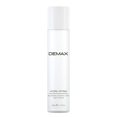 Відновлюючий нічний крем Demax Hydra Optima Balancing Sensitive Care Night Cream, 50 ml К73 фото