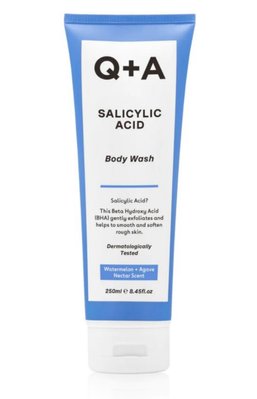 Очищуючий гель для тіла з саліциловою кислотою Q+A Salicylic Acid Body Wash, 250 ml ДТ32 фото
