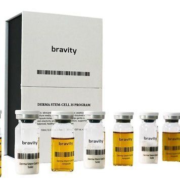 Курсовий набір для інтенсивного клітиного омолодження Bravity Derma Stem Cell 35 program 0.3g*10ea+50ml+2 130811 фото