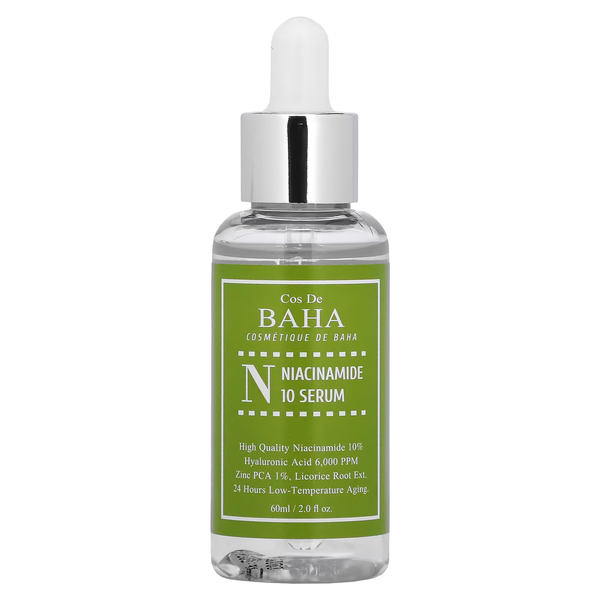 Сыворотка с ниацинамидом и цинком Cos de Baha Niacinamide 10% Serum with Zinc 1%, 60 ml С7  фото