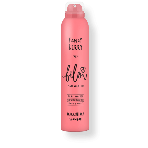 Сухой шампунь для волос с ароматом клубники с кокосовіми сливками BILOU FANCY BERRY DRY SHAMPOO, 200 ml ЗВ9 фото