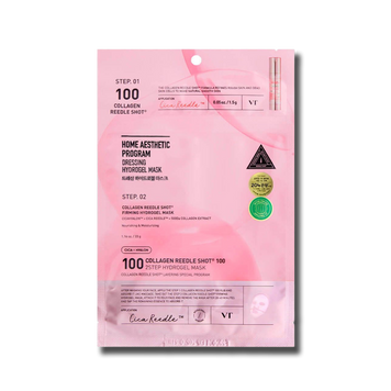 Двоетапна гідрогелева маска з колагеном та мікроголками VT Cosmetics Collagen Reedle Shot 100 2Step Hydrogel Mask 280955 фото