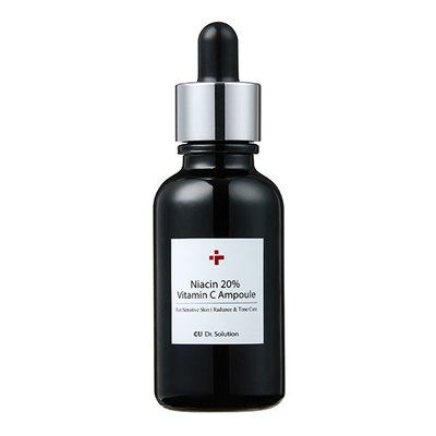 Ампула з ніацинамідом 20% та вітаміном С CU SKIN Dr. Solution Niacin 20% Vitamin C Ampoule, 30 ml 1086 фото