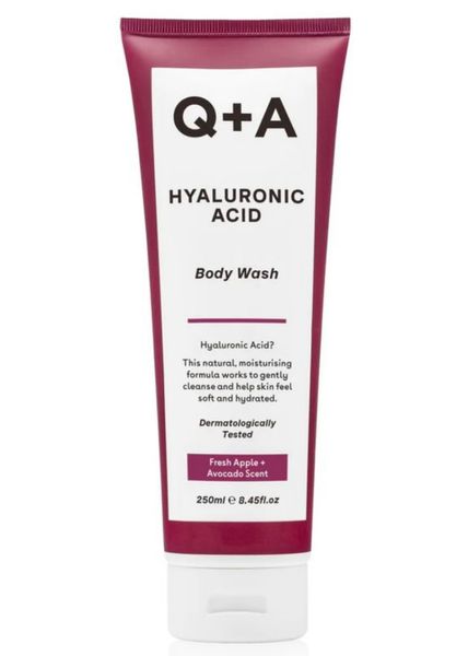 Очищающий гель для тела с гиалуроновой кислотой Q+A Hyaluronic Acid Body Wash, 250 ml ДТ33 фото