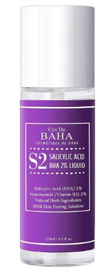Тонік для лікування акне та звуження пор Cos De Baha Salicylic Acid BHA 2% Liquid, 120 ml Т18 фото