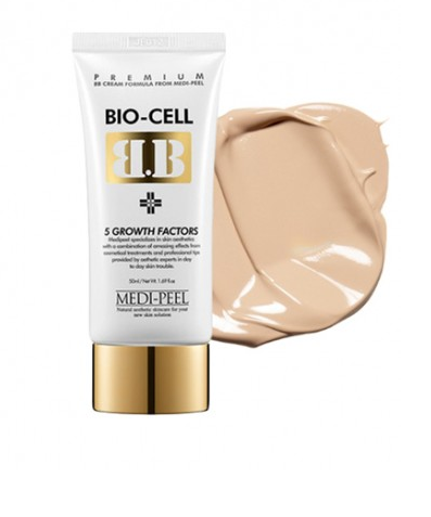 Антивіковий ВВ-крем, на основі пептидів та плаценти MEDI PEEL BIO-CELL BB CREAM, 50 ml Д31 фото