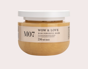 Мощная восстанавливающая маска для повреждённых волос WOW & LOVE 250 мл, 250 ml