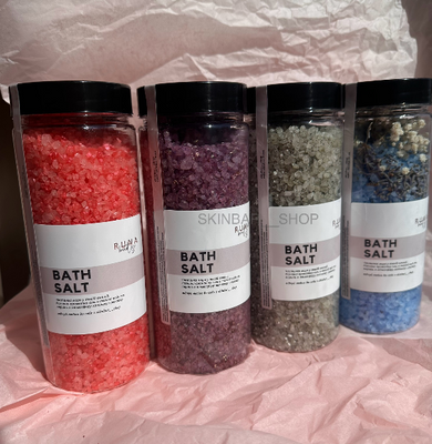 Морська сіль для ванни аромат "Лаванда" Runa, 580 g ВА10 фото