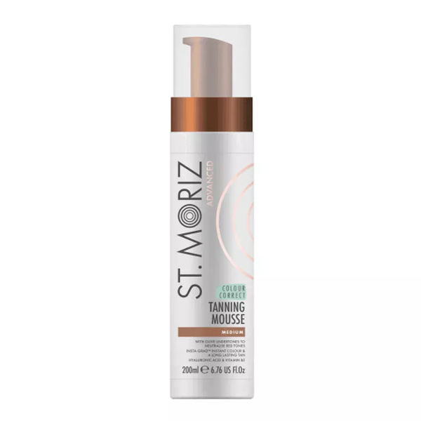 Автобронзат-мусс для средней кожи Medium St Moriz Advanced Colour Correcting Mousse, 200 ml ДТ7 фото