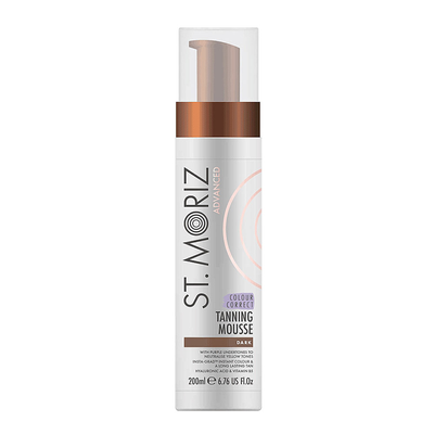 Автобронзат-мус для темної шкіри Dark St Moriz Advanced Colour Correcting Mousse, 200 ml ДТ8 фото