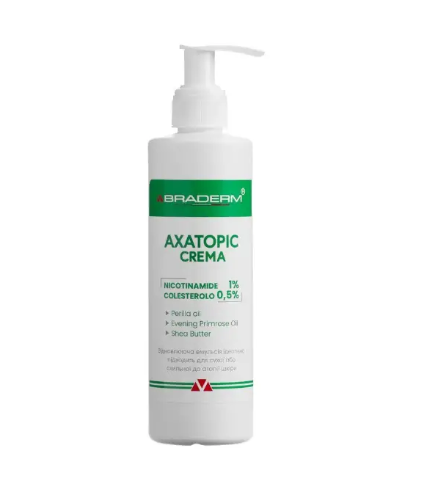 Успокаивающий крем для атопической кожи BRADERM Axatopic Cream, 250 ml 1046 фото