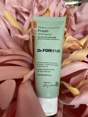 Міцелярний шампунь для жирної шкіри голови Dr.FORHAIR Phyto Fresh, 70 ml 253 фото