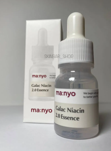 Миниатюра эссенции усиленной с галактомиссисом и ниацинамидом Manyo Galac Niacin 2.0 Essence, 12 ml С12 фото