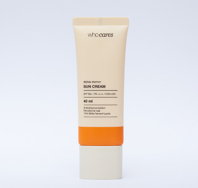 Сонцезахисний крем з антиоксидантним захистом WhoCares Bifida Barrier Sun Cream, 40 ml К106 фото