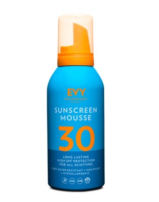 Сонцезахисний мус EVY Technology Sunscreen mousse SPF 30, 100 ml Ф21 фото