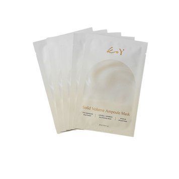 Протеїнові маски для обличчя Solid Volume Ampoule Mask 5 шт 08041 фото