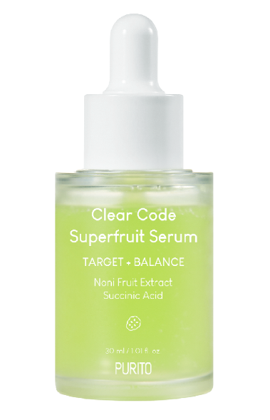 Балансуюча сироватка для проблемної шкіри PURITO SEOUL Clear Code Superfruit Serum, 30 ml 774 фото