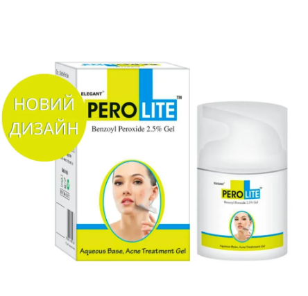 Гель от акне ПЕРОЛАЙТ / Perolite Gel 2.5%, 30 g Л1 фото