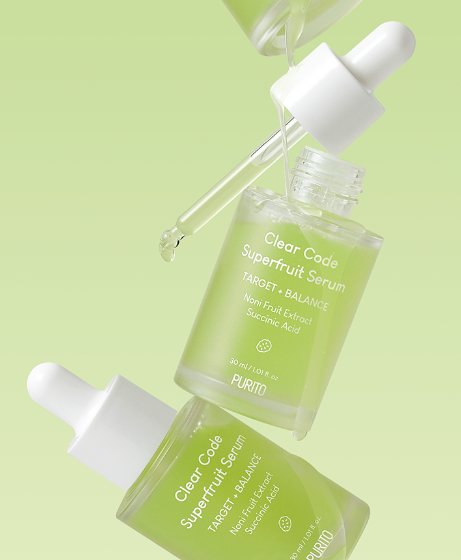 Балансуюча сироватка для проблемної шкіри PURITO SEOUL Clear Code Superfruit Serum, 30 ml 774 фото