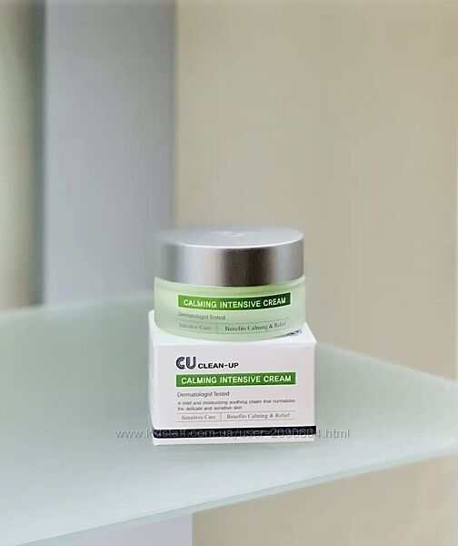 Інтенсивний заспокійливий крем CU SKIN Clean Up Calming Intensive Cream, 30 ml К100 фото