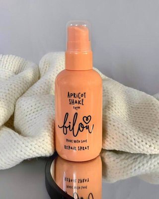 Відновлюючий спрей для волосся "абрикосовий коктейль" Bilou Apricot Shake, 150 ml ЗВ35 фото