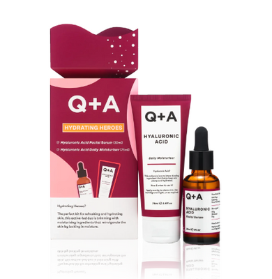 Подарочный набор для увлажнения кожи Q+A Hydrating Heroes Gift Set Н44 фото