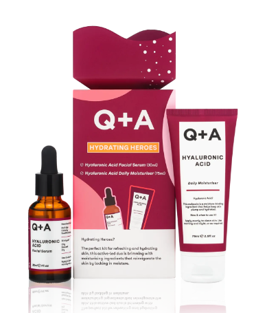 Подарочный набор для увлажнения кожи Q+A Hydrating Heroes Gift Set Н44 фото