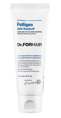 Шампунь проти лупи для ослабленого волосся Dr.FORHAIR Folligen Anti-Dandruff Shampoo, 70 ml ЗВ6 фото