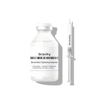 Інтенсивно укріплююча cироватка для шиї та декольте Bravity Derma Tightening Neck Ampoule 30ml 13084474 фото