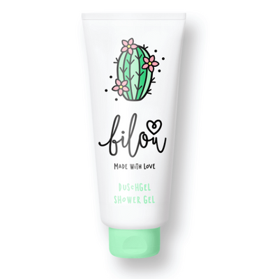 Гель для душу з ароматом солодких квітів кактусу Bilou BLOOMY CACTUS SHOWER GEL, 100 ml ДТ71 фото