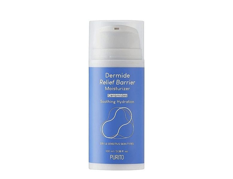 Увлажняющий барьерный крем с керамидами PURITO Dermide Relief Barrier Moisturizer, 100 ml К22 фото