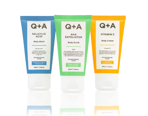 Подарунковий набір для тіла Q+A Bodycare Heroes Gift Set Н46 фото