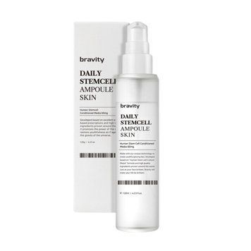 Амульний-тонер для обиччя зі стовбуровими клітинами Bravity Daily Stem Cell Skin 120g 130866 фото
