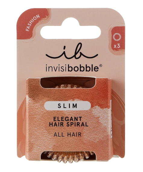 Резинка-браслет для волос Invisibobble Slim Elegant Hair Spiral ЗВ41 фото