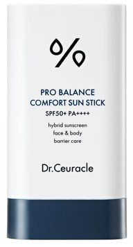 Солнцезащитный стик с пробиотиками для лица и тела Dr. Ceuracle Pro Balance Comfort Sun Stick SPF50+ PA++++ ЗС33 фото