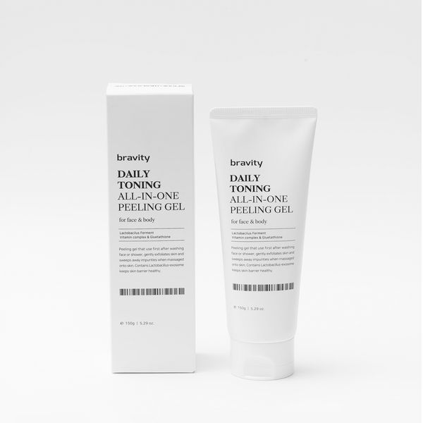 Гель-скатка для лица и тела Daily Toning All In One Peeling Gel, 200 г, 200 ml