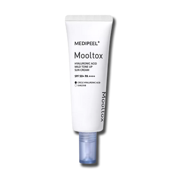 Тонизирующий солнцезащитный крем Medipeel Mooltox Hyaluronic Acid Mild ToneUp Suncream SPF50+ 01048 фото