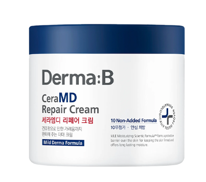 Крем для тіла з керамідами Derma:B CeraMD Repair Cream, 430 ml 11114 фото