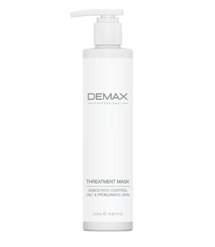 Звужуюча пори маска каолін та трави Demax Threatment Mask, 250 ml М103 фото
