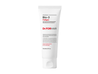 Відновлюючий шампунь проти випадіння зі стовбуровими клітинами Dr.FORHAIR Folligen BIO 3 Shampoo, 70 ml ЗВ101 фото